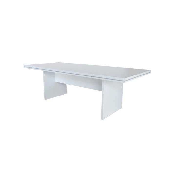 Mesa rectangular base en H serie COLINA de Euromof Mesa rectangular base en H serie COLINA de Euromof