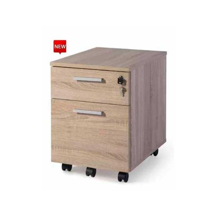 Cajonera cajón + archivo SERIE COLOR Olmo