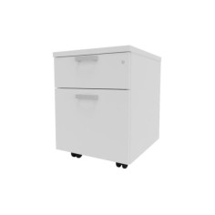 Cajonera de oficina con ruedas cajón y archivo serie OH Systems Estructura plata