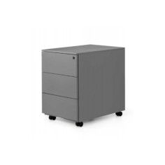 Cajonera metálica ATENAS de Euromof gris de 3 cajones Cajonera metálica ATENAS de Euromof gris de 3 cajones