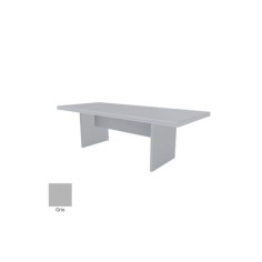Mesa rectangular base en H serie COLINA de Euromof Mesa rectangular base en H serie COLINA de Euromof