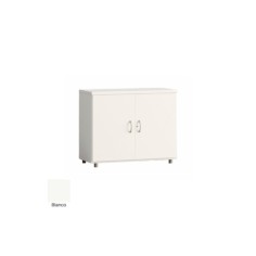 Armario de oficina bajo serie MOB, con puertas