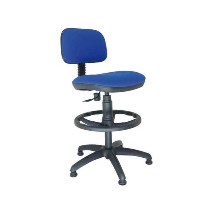Taburete de oficina modelo SOFY de Vincolo, giratorio con topes, aro negro Taburete de oficina modelo SOFY de Vincolo, giratorio con topes, aro negro