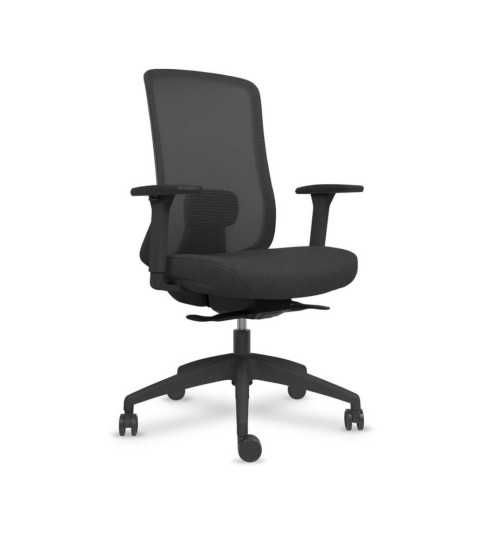 Silla ergonómica de oficina modelo Lando, brazos regulables, mecanismo SYNCRO Silla ergonómica de oficina modelo Lando, brazos regulables, mecanismo SYNCRO