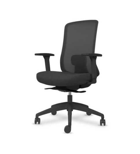 Silla ergonómica de oficina modelo Lando, brazos regulables, mecanismo SYNCRO Silla ergonómica de oficina modelo Lando, brazos regulables, mecanismo SYNCRO