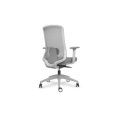 Silla ergonómica de oficina modelo Lando gris, brazos regulables, mecanismo SYNCRO Silla ergonómica de oficina modelo Lando gris, brazos regulables, mecanismo SYNCRO
