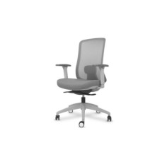 Silla ergonómica de oficina modelo Lando gris, brazos regulables, mecanismo SYNCRO Silla ergonómica de oficina modelo Lando gris, brazos regulables, mecanismo SYNCRO