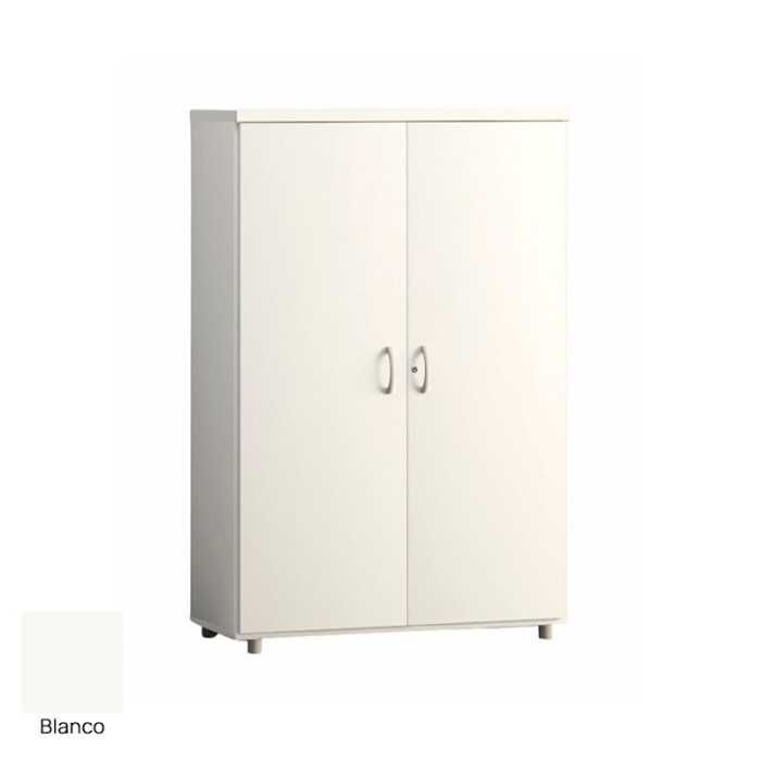 Armario de oficina medio serie MOB, con puertas
