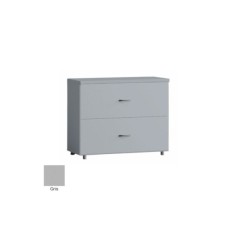 Armario de oficina bajo serie MOB, con  2 cajones de archivo