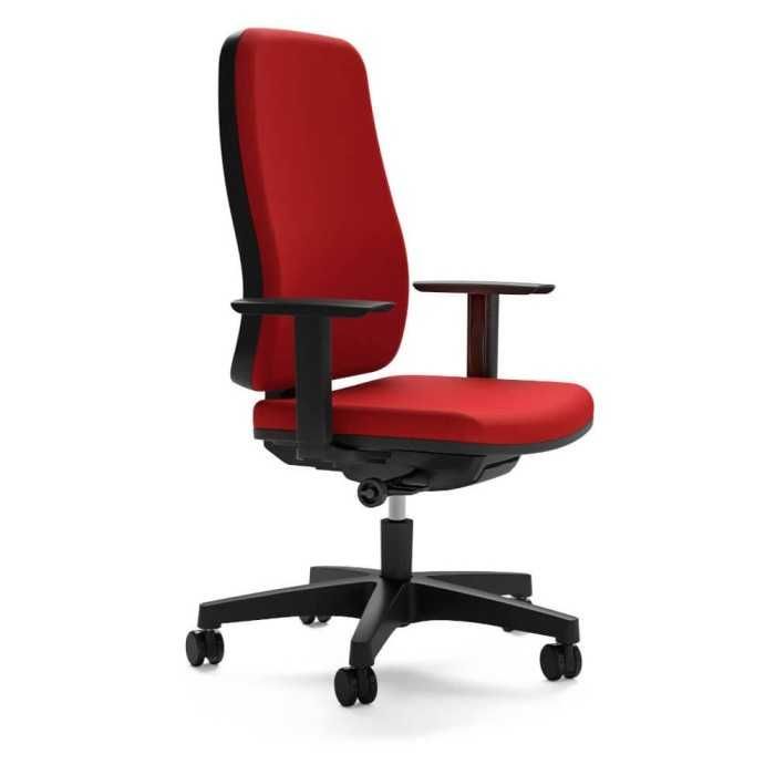 Silla de escritorio ergonómica BLAZE negra uso 8 horas