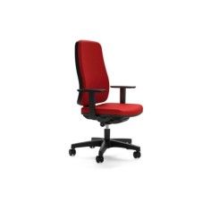 Silla de escritorio ergonómica BLAZE negra uso 8 horas