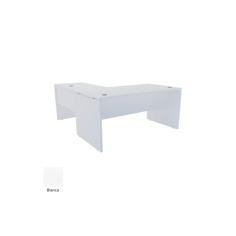 Mesa de oficina EURO 2000 con ala de Euromof