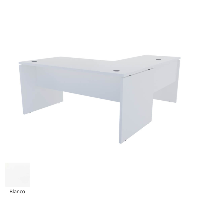 Mesa de oficina EURO 2000 con ala de Euromof Mesa de oficina EURO 2000 con ala de Euromof