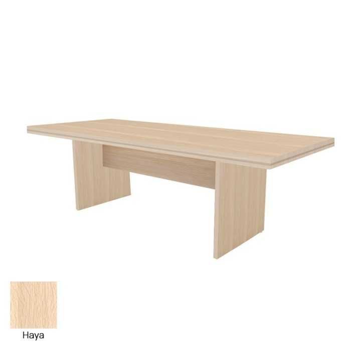 Mesa rectangular base en H serie COLINA de Euromof