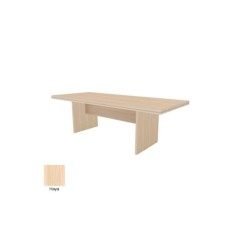 Mesa rectangular base en H serie COLINA de Euromof Mesa rectangular base en H serie COLINA de Euromof