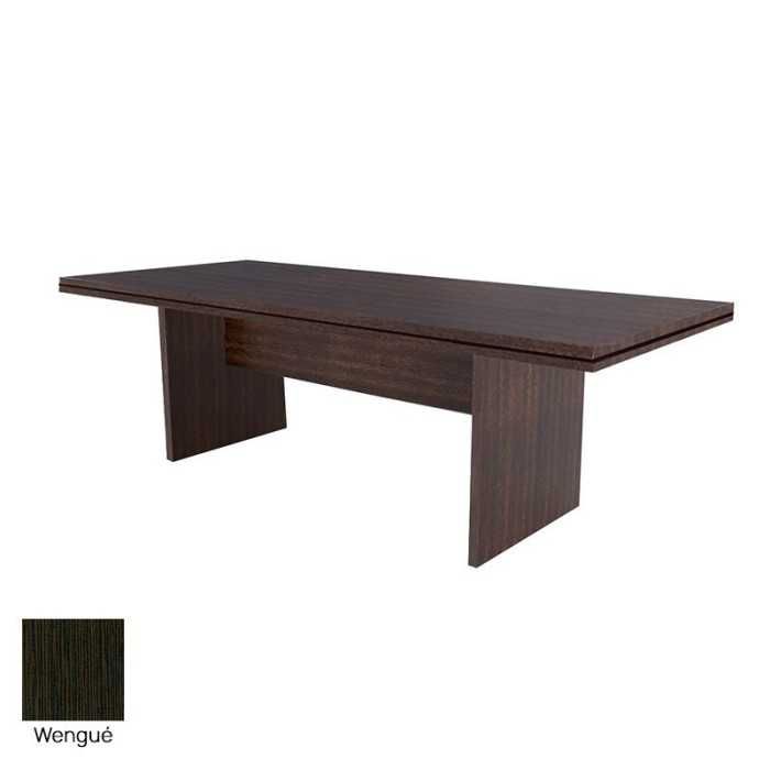 Mesa rectangular base en H serie COLINA de Euromof