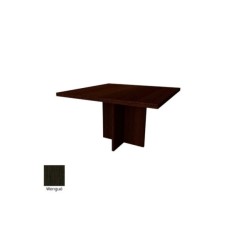 Mesa reunión cuadrada con base aspa serie LOMA de Euromof