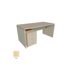 Mesa de oficina EURO 2000 + cajonera Mesa de oficina EURO 2000 + cajonera