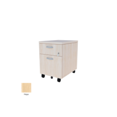 Cajonera Buck con ruedas cajón y archivo