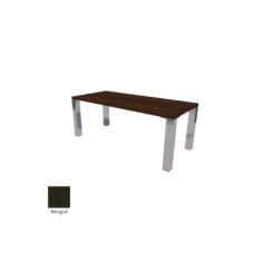 Mesa reunión rectangular SELVA estructura 4 patas metálicas Mesa reunión rectangular SELVA estructura 4 patas metálicas