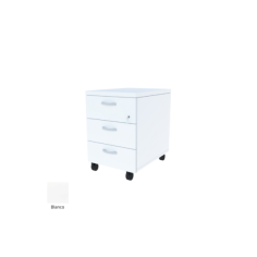 Cajonera Buck con ruedas tres cajones