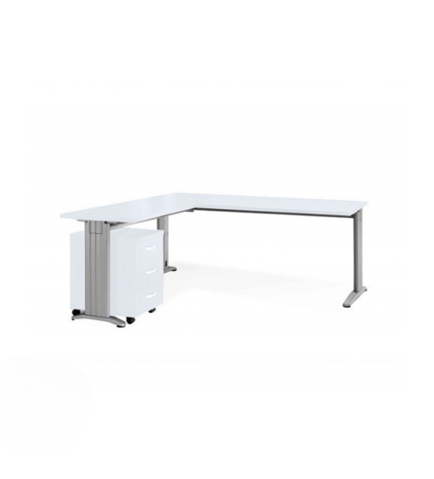 Mesa de oficina EURO 4000 con ala Mesa de oficina EURO 4000 con ala