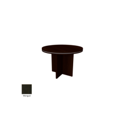 Mesa reunión redonda COLINA con base en aspa de Euromof