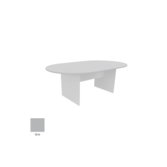Mesa de reunión serie TINA medida 200 x 120 cm, forma ovalada Mesa de reunión serie TINA medida 200 x 120 cm, forma ovalada