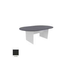 Mesa de reunión serie TINA medida 200 x 120 cm, forma ovalada Mesa de reunión serie TINA medida 200 x 120 cm, forma ovalada