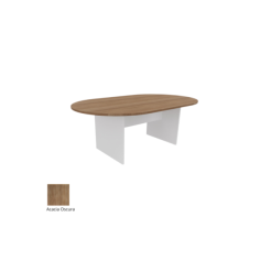 Mesa de reunión serie TINA medida 200 x 120 cm, forma ovalada Mesa de reunión serie TINA medida 200 x 120 cm, forma ovalada