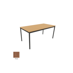 Mesa colectividad rectangular estructura perimetral serie DAI fondo 60, 70, 80 cm