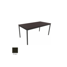 Mesa colectividad rectangular estructura perimetral serie DAI fondo 60, 70, 80 cm