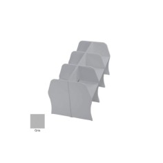 Módulo Call Center 6 puestos con separador melamina