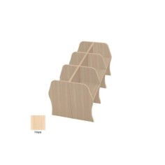 Módulo Call Center 6 puestos con separador melamina