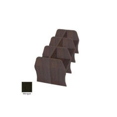 Módulo Call Center 6 puestos con separador melamina