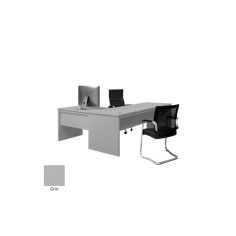 Mesa de despacho COLINA con ala de Euromof