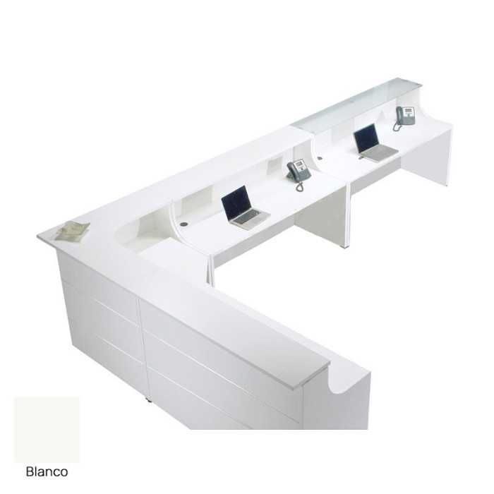 Mostrador recepción curvo Serie EURO Mostrador recepción curvo Serie EURO