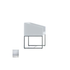 Silla para salas de espera T-Roc-1, pie fijo rectangular, tapizado