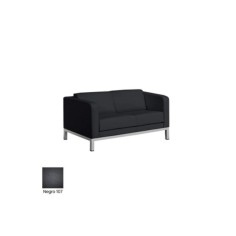 Sofá sala de espera DRUQUA, patas rectangulares, 2 plazas