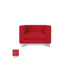 Sofá para salas de espera DEVOR, acolchado y tapizado, 1 plaza