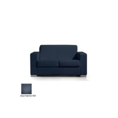 Sofá para salas de espera LERMY, tapizado, gran acolchado, 2 plazas