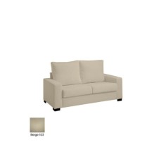 Sofá para sala de espera KARMA, tapizado polipiel, 2 plazas