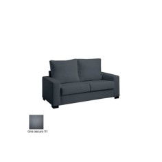 Sofá para sala de espera KARMA, tapizado polipiel, 2 plazas