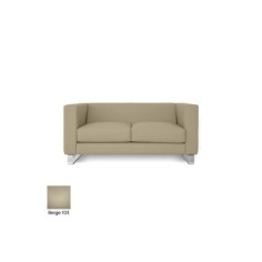 Sofá para salas de espera DEVOR, acolchado y tapizado, 2 plazas