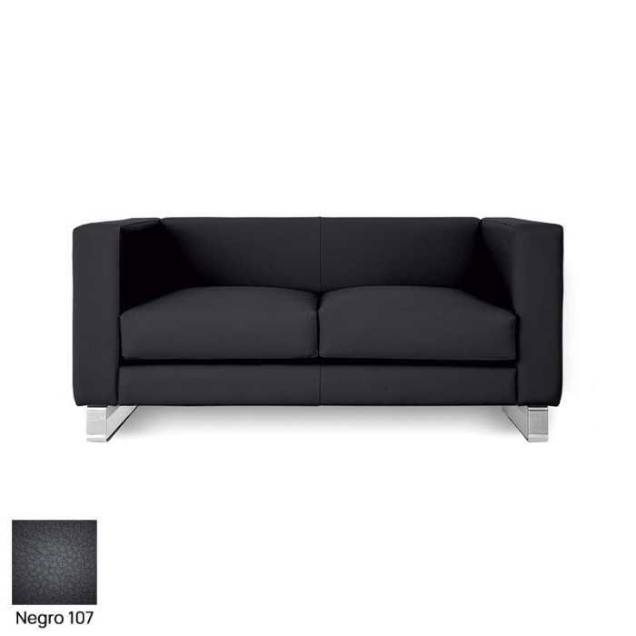 Sofá para salas de espera DEVOR, acolchado y tapizado, 2 plazas