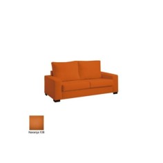 Sofá para sala de espera KARMA, tapizado polipiel, 3 plazas