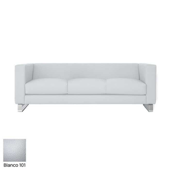 Sofá para salas de espera DEVOR, acolchado y tapizado, 3 plazas