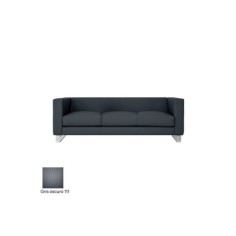 Sofá para salas de espera DEVOR, acolchado y tapizado, 3 plazas