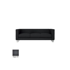 Sofá para salas de espera DEVOR, acolchado y tapizado, 3 plazas