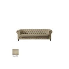 Sofá para salas espera C-TEX, 2 plazas, gran acolchado, tapizado polipiel